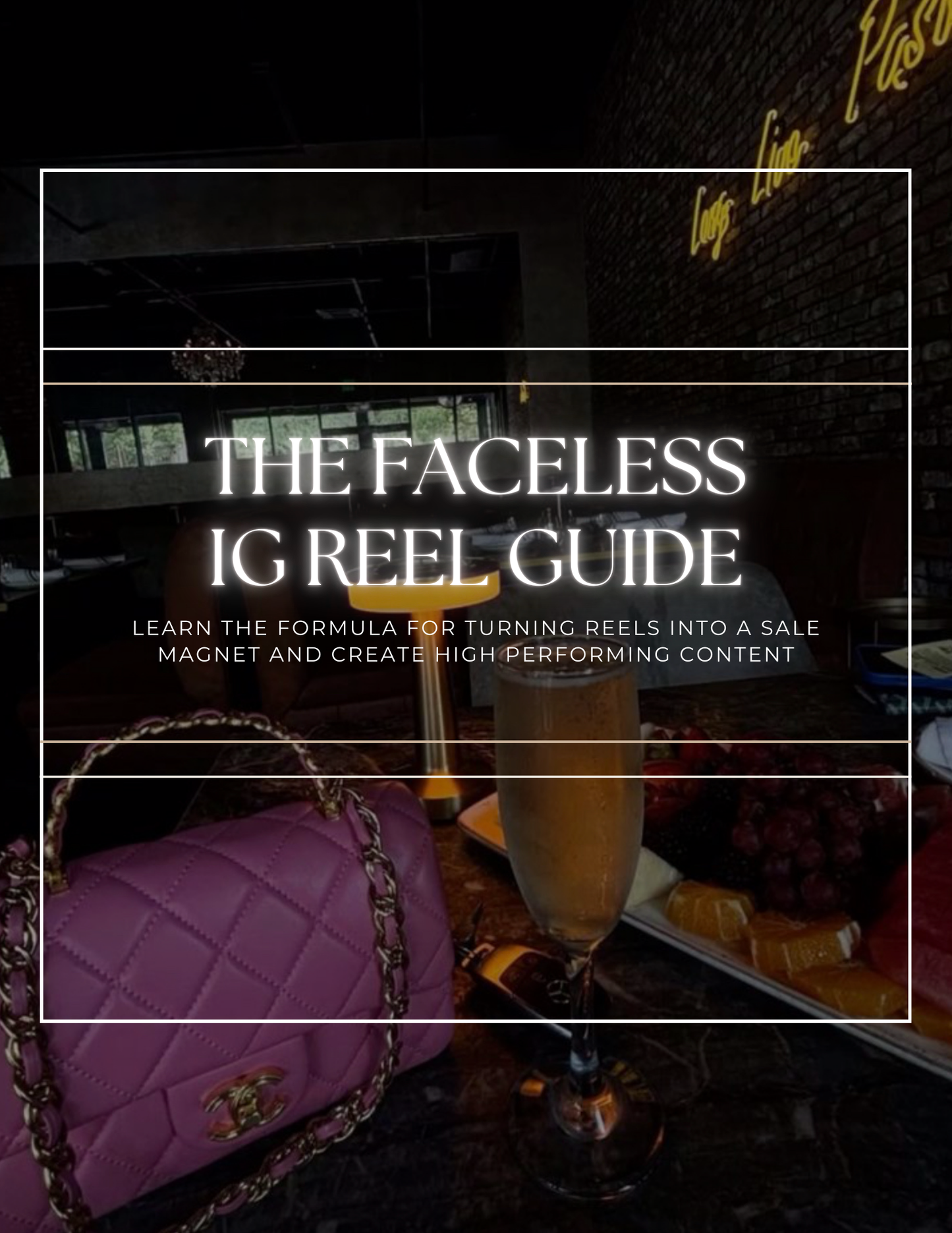 THE FACELESS IG REEL GUIDE